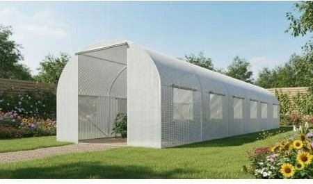 AWTools AW67630 Gewächshaus Tunnel 3x6x2m