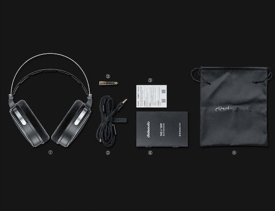 Fiio x Jade Audio JT3 Over Ear Слушалки Сребристи