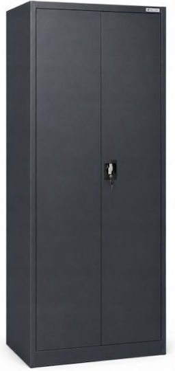Dulap Dublu-foi Iron Mate Saturn Metalic 185x90x45εκ. Dulap Dublu-foi Iron Mate Saturn Metalic 185x90x45εκ.