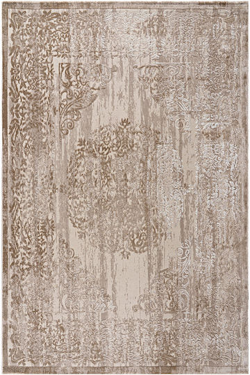 Beauty Home Vision Art 9258 Σετ Χαλιά Κρεβατοκάμαρας Μπεζ 9258-Σετ 3τμχ
