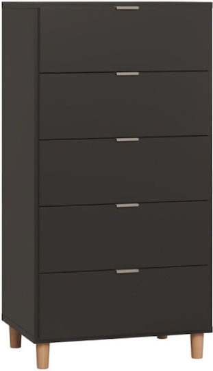 Дървен Гардероб За Спалня Simple 62.50x45x121.50см