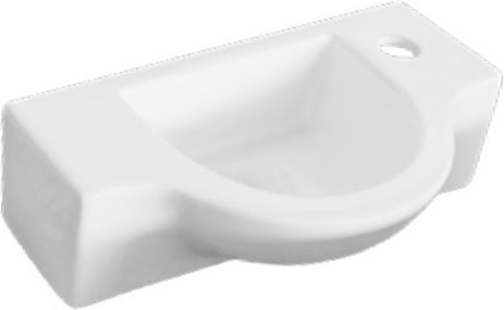 Ceramita F679 Επιτοίχιος Κρεμαστός Νιπτήρας Πορσελάνης 45x25x12cm Λευκός Ceramita F679 Επιτοίχιος Κρεμαστός Νιπτήρας Πορσελάνης 45x25x12cm Λευκός