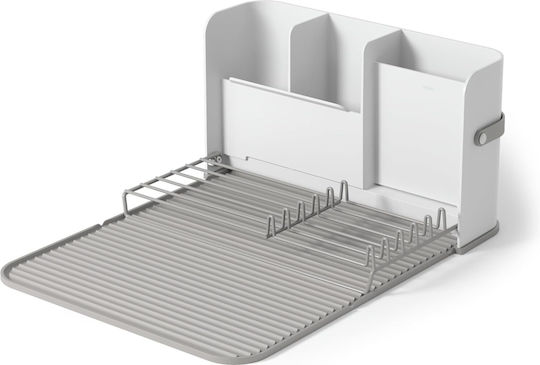 Umbra Sling Dish Drainer Plastic in White Color Umbra Sling Dish Drainer Plastic in White Color