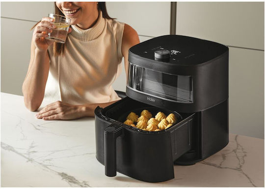 Haier Air Fryer with Double Removable Container 7lt Black HAF5TWA3