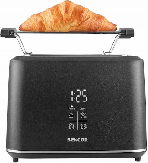 Sencor Φρυγανιέρα 2 Θέσεων 1080W Μαύρη