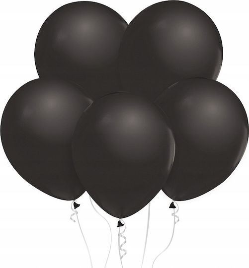 Set 10 Latex Luftballons Schwarze