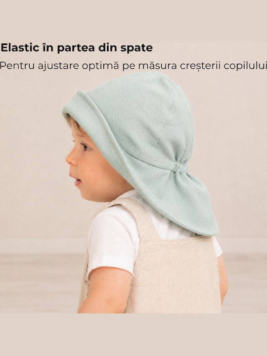Kidizi Palarie Copii Tesatura Cu Protectie Solara Verde Kid Prd 1547