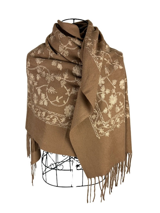 Women's Brown Scarf