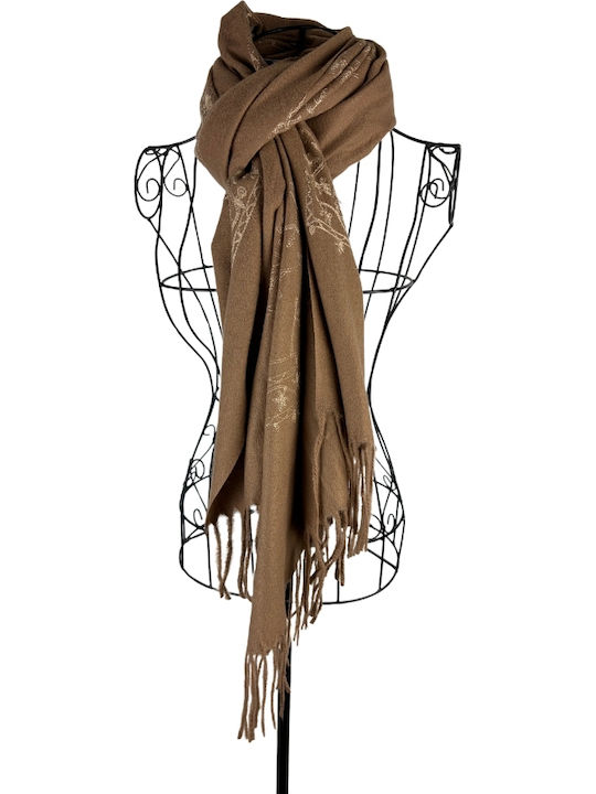 Women's Brown Scarf