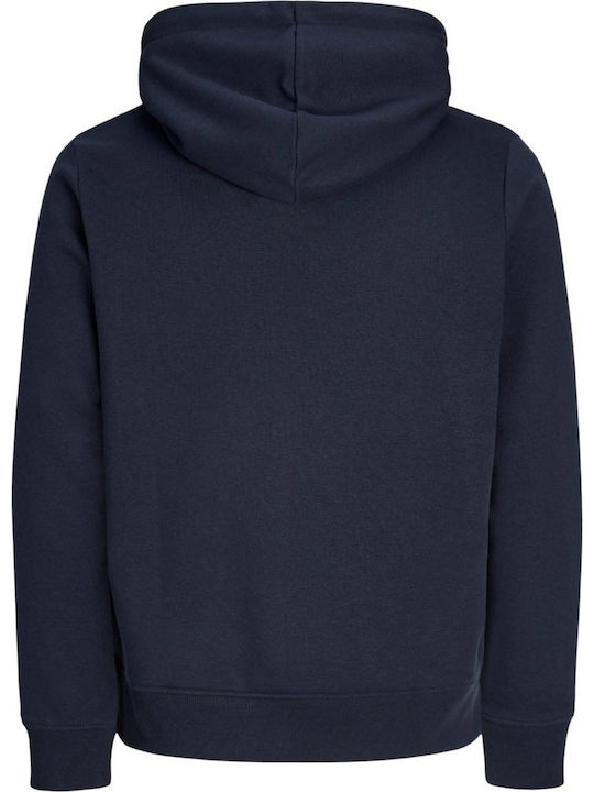 Jack & Jones Ζακέτα Navy Blazer με Κουκούλα