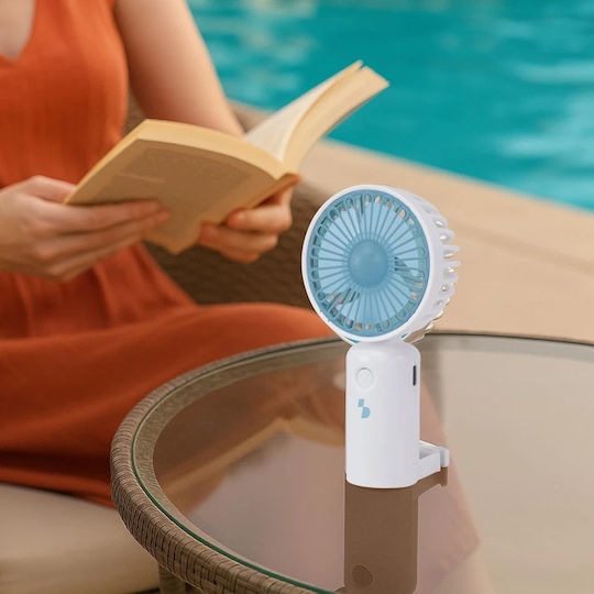 Ventilator Portabil Mic Beper P206ven402 Reîncărcabil Usb-c Ventilator De Buzunar Birou Silențios Compact