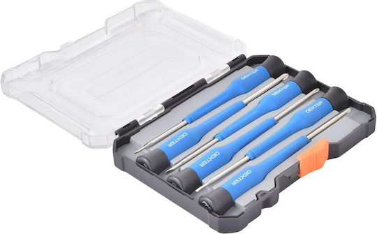 Dexter Set 6 Șurubelnițe de Precizie