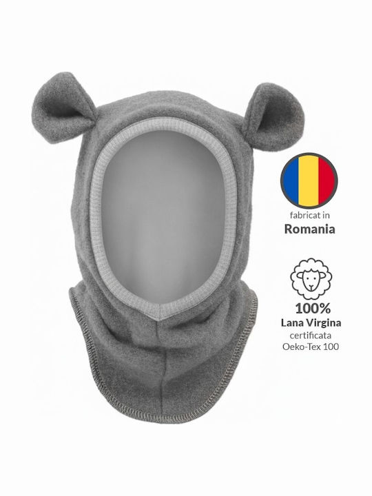 Căciuliu Pentru Copii Fleece Gri