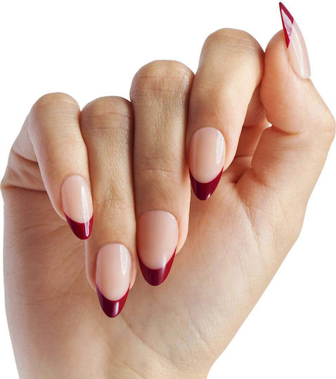 Kiss Salon Acrylic Französische Farb Falsche Nagelspitzen Νυχιών 28 Stück