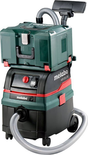 Metabo Asr 25 L Nass-Trocken Staubsauger 1400W mit Kunststoffbehälter 25lt