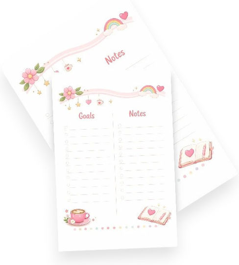 Pinkberry Cosmetics Μηνιαίο Planner A5