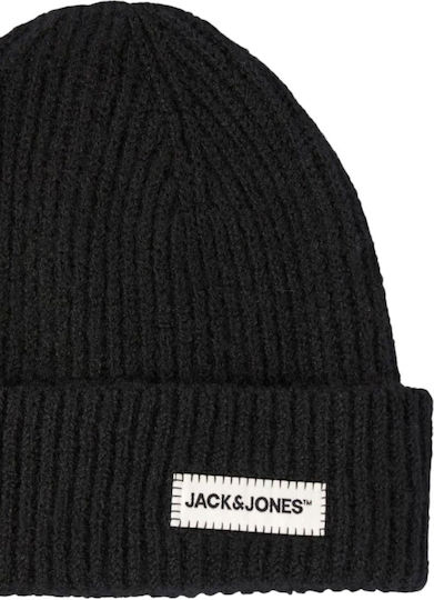 Beanie Unisex Căciulă Tricotată în Culoare Neagră