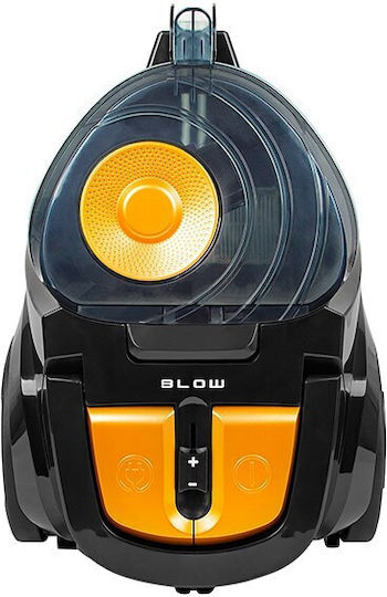 Blow 44-525 Staubsauger 800W mit Beutellos 3lt Graues