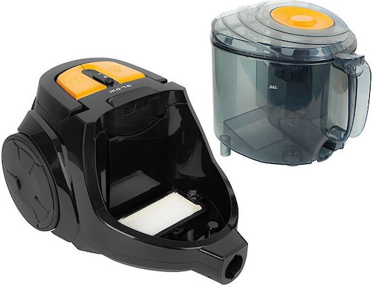 Blow 44-525 Staubsauger 800W mit Beutellos 3lt Graues