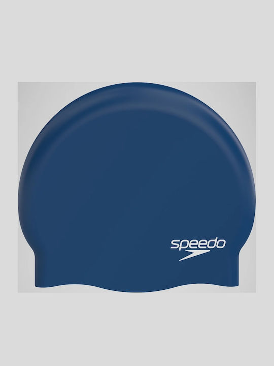 Speedo Plain Moulded Силиконова Шапка Тъмносин 870984004 Speedo Plain Moulded Силиконова Шапка Тъмносин 870984004
