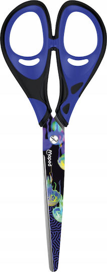 Maped Scissors 16cm With Stainless Steel Blade Light Blue 1 Piece