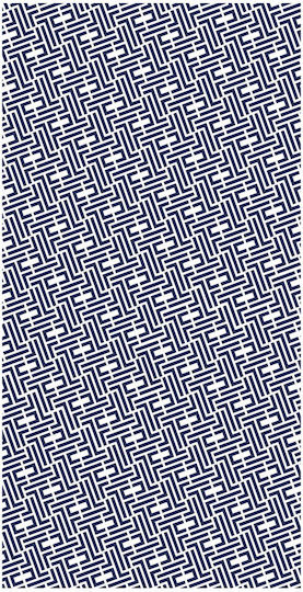 Feel & Touch Πετσέτα Θαλάσσης Μπλε 160x80εκ.