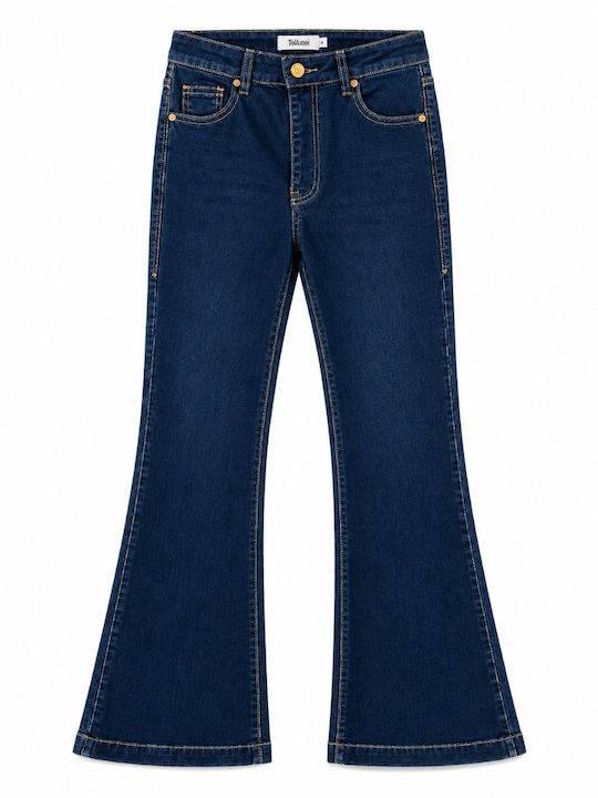 High Rise Women's Jean Pants Flared