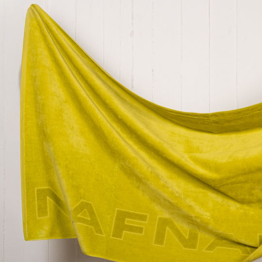Beach Towel 90x170 Naf-naf Velour Citronelle