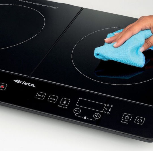Ariete Countertop Induction Burner Double White