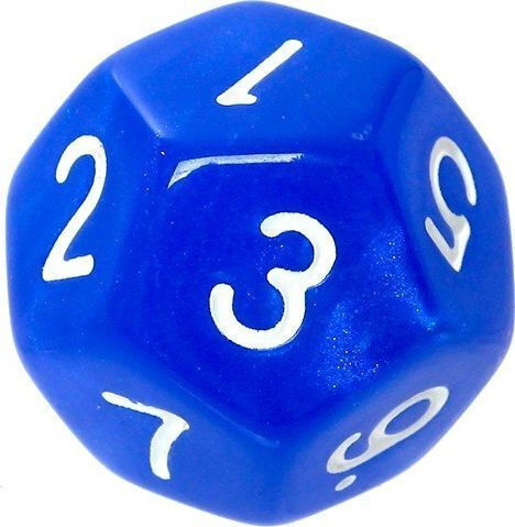 Rebel Set de Zaruri RPG Bijuterii Ale Lunii 7 Piese Lapis Lazuli Glitter