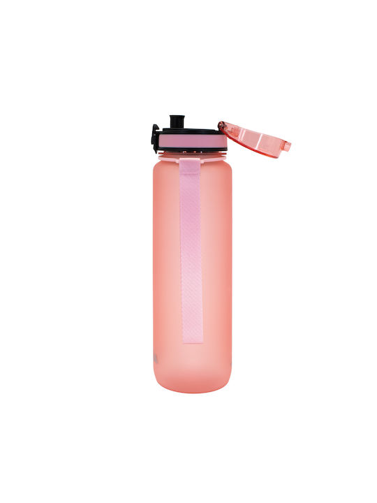 Duka Αθλητικό Παγούρι Πλαστικό 1000ml Ροζ Duka Αθλητικό Παγούρι Πλαστικό 1000ml Ροζ