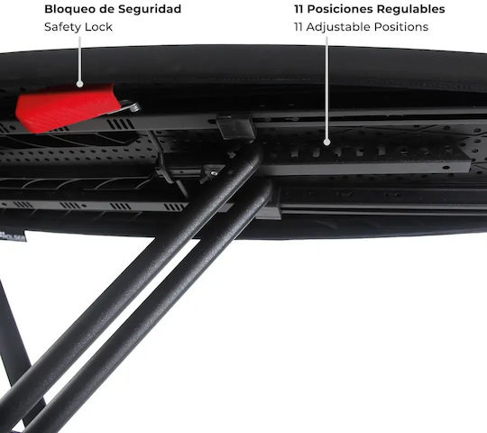 Rolser Σιδερώστρα για Σίδερο Ατμού Σπαστή 148.5x45.5x96cm