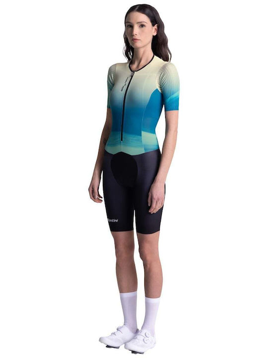 Santini Viper Block Ss 2026 Costum De Triatlon Pentru Femei