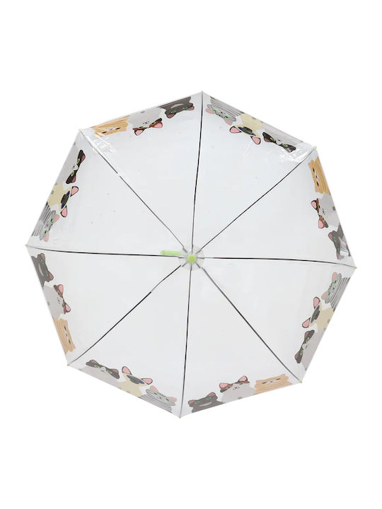 Esschert Design Compact Transparent Rain Umbrella
