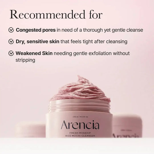 Arencia Fresh Royal Rosehip Balsam Gesichtsreiniger mit Antioxidativ- und Aufhellungseffekt 120gr