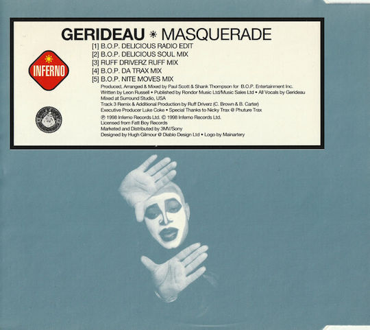 Gerideau Masquerade Cd