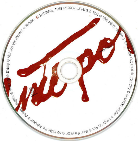Interpol This Mirror Weighs A Ton Cd