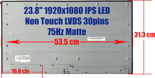 Лаптоп Екран IPS / LED / Touch 1920x1080 Матов За Laptop Hp Proone 400 G6 1-SCR0869