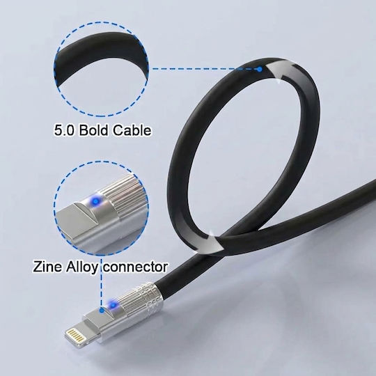 Leewello USB-C Zu Lightning Kabel Schwarz 1,2m 783090