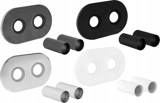 Antrac Double Rosette Concealing Set Sleeves