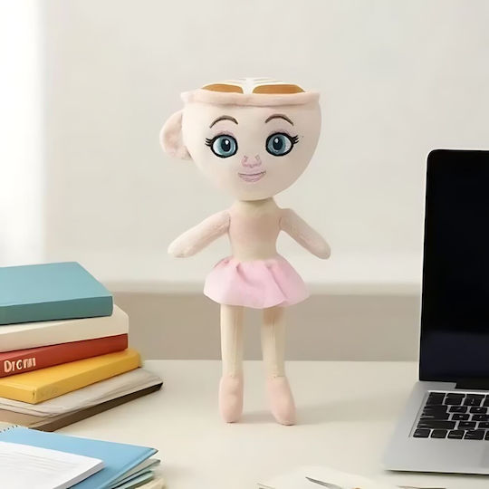 Plush Toy Ballerina Cappuccina 30 Cm Italian Brainrot