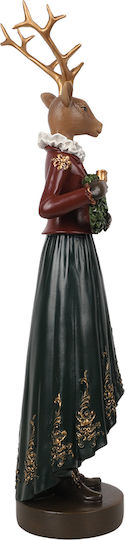 Liberta Weihnachtsfigur Aus Kunststoff Hirsche 9cm Länge