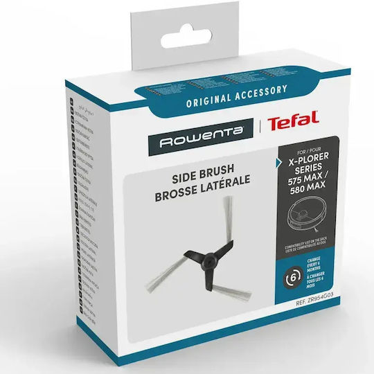 Rowenta Perie laterală Zr954g03 Compatibilă cu Rowenta X-plorer S575 Max S580 Max Roboți Aspirator Seria Rr95xxx