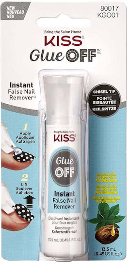 Kiss Glue Off Îndepărtător De Unghii False 13.5 Ml