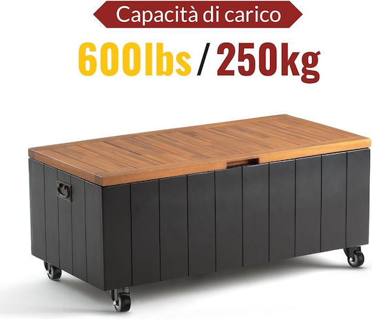 Roți Rotative din Poliuretană cu Frână 4 bucăți