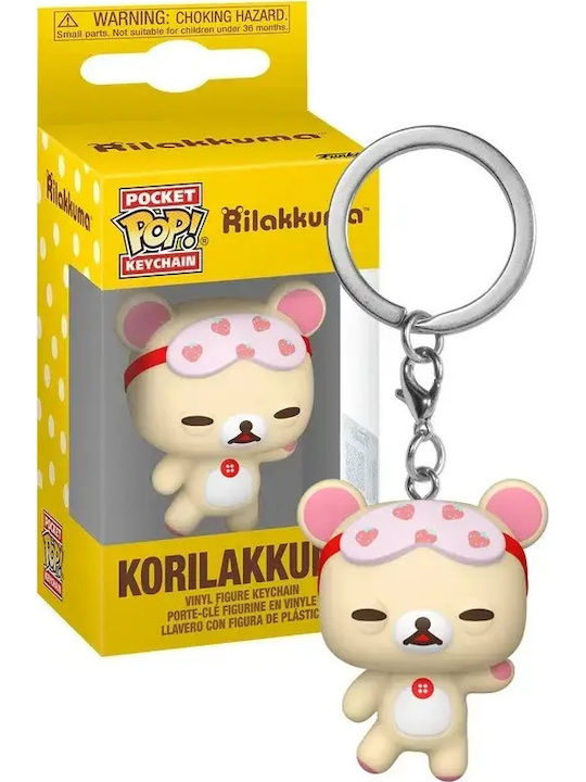 Funko Pocket Pop! Ключодържател Анимация: Rilakkuma Korilakkuma