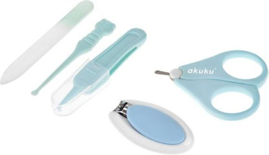 Akuku Akuku Baby Badezubehör Nagelpflege-Set Für Babys 5 Stück
