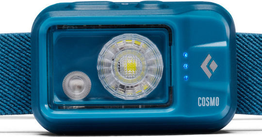 Black Diamond LED-Stirnlampe IPX7 mit einer maximalen Leuchtkraft von 350 lm Cosmo