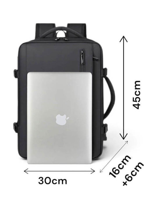 Playful Bags Backpack Waterproof 30lt Black