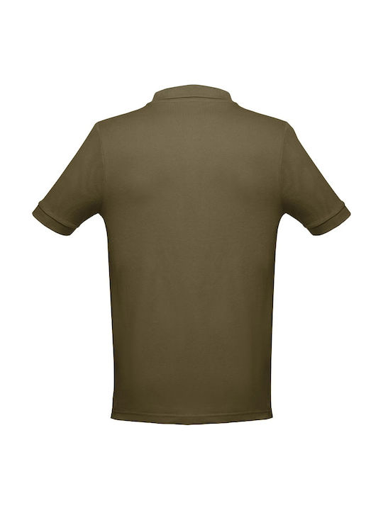 Th Clothes Cămașă De Lucru Polo Adam Mâneci Scurte 195gr/m² Kaki